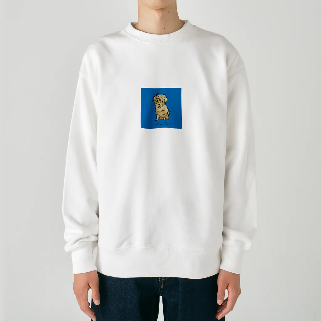 TOMOS-dogのまねき犬 Heavyweight Crew Neck Sweatshirt