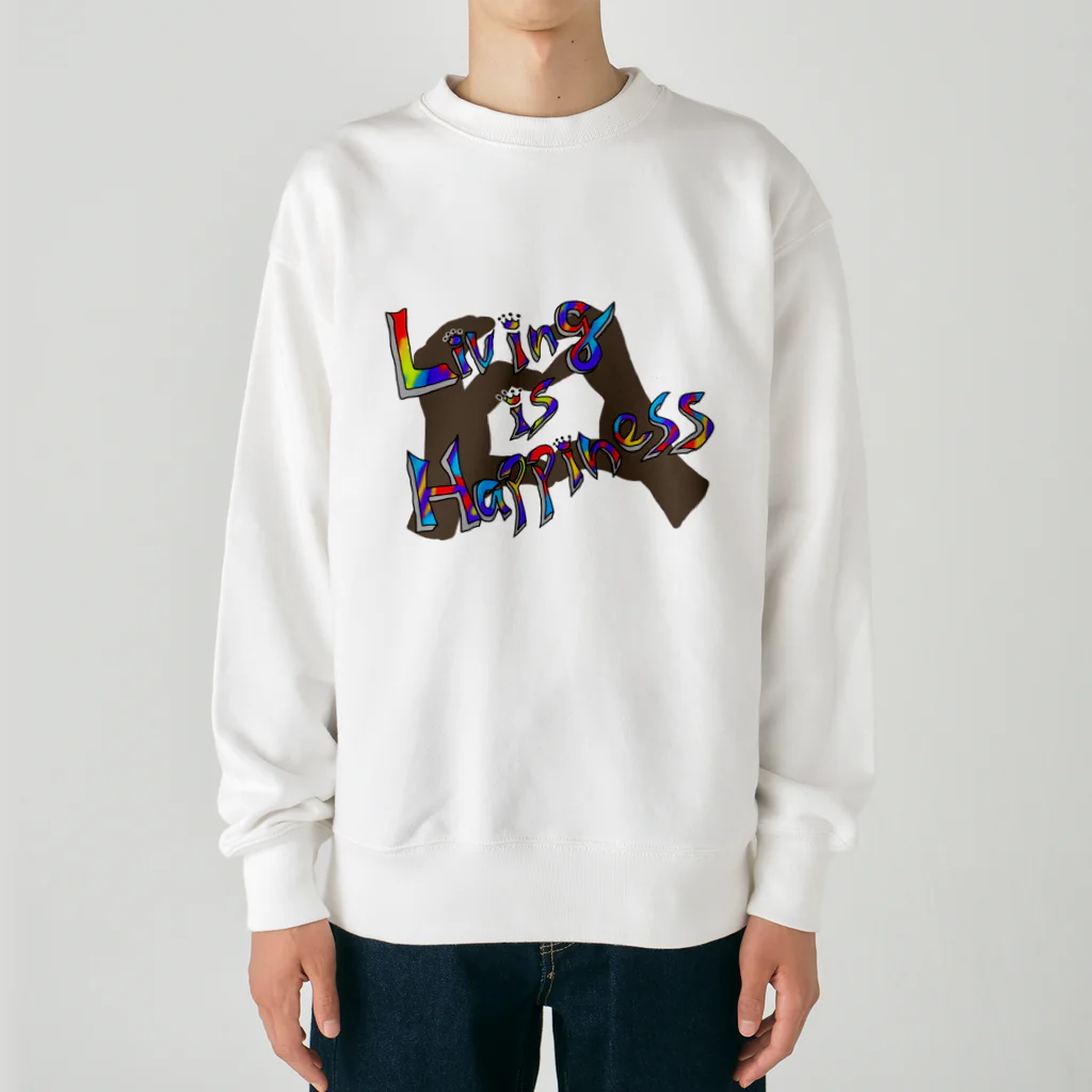 miritakaの時間の生きてるだけで丸儲け Heavyweight Crew Neck Sweatshirt