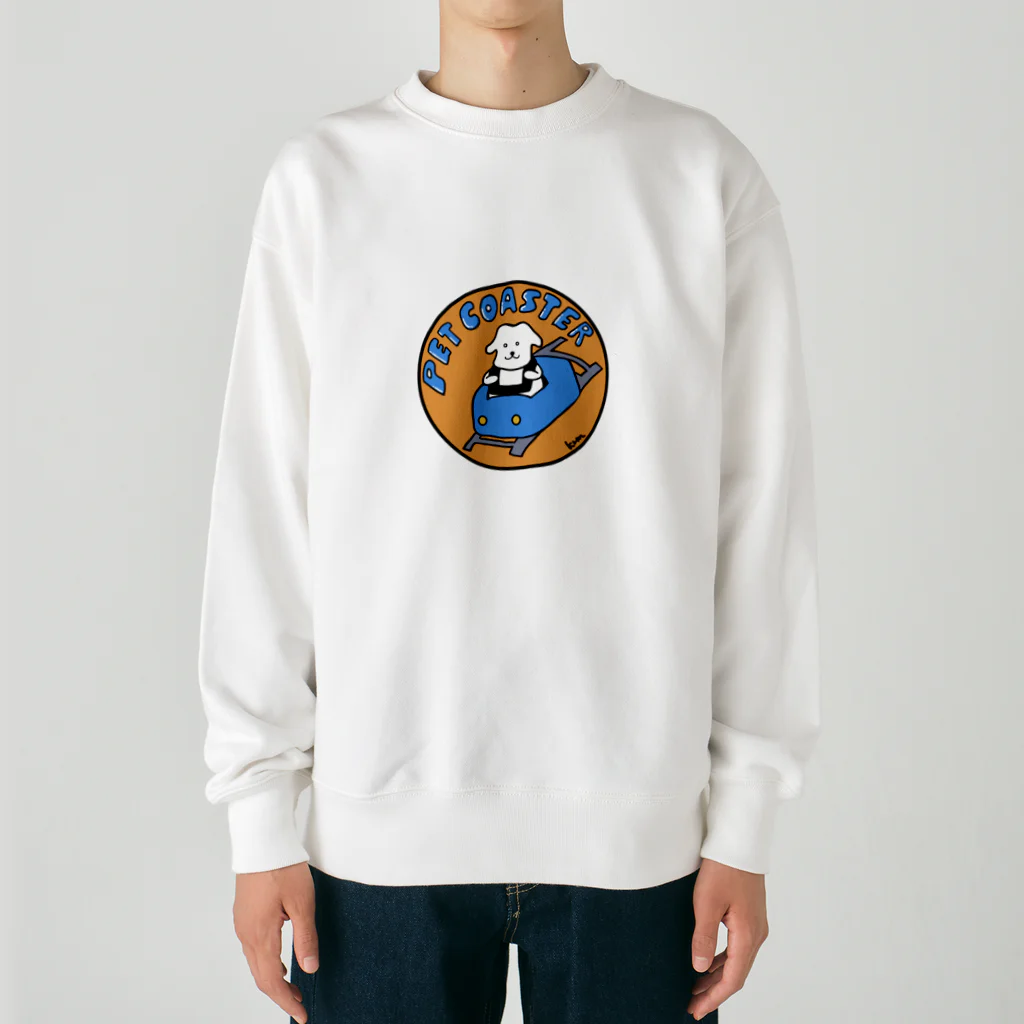 くるまのPET COASTER Heavyweight Crew Neck Sweatshirt