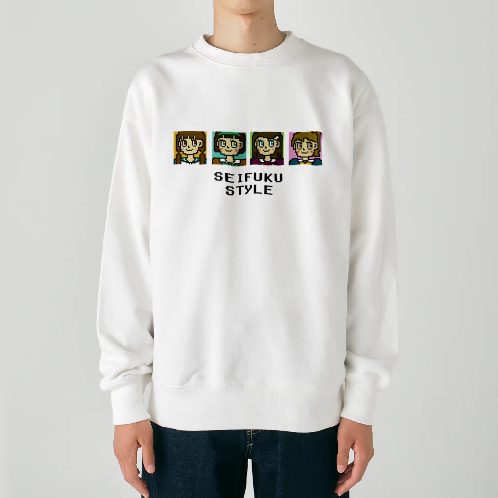 ぺんぎん24のセイフクスタイル Heavyweight Crew Neck Sweatshirt