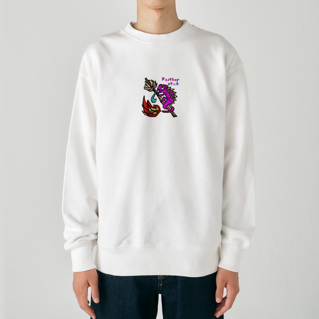 Feather stick-フェザースティック-のフェザースティック【Feather stick】 Heavyweight Crew Neck Sweatshirt