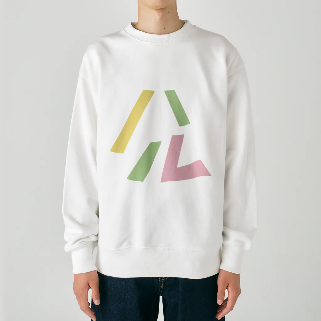 あんこうのからあげの春 Heavyweight Crew Neck Sweatshirt