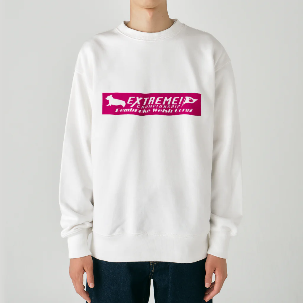 ドッグライフプランはしもとのエクストリーム×ウェルシュコーギー・ペンブローク Heavyweight Crew Neck Sweatshirt