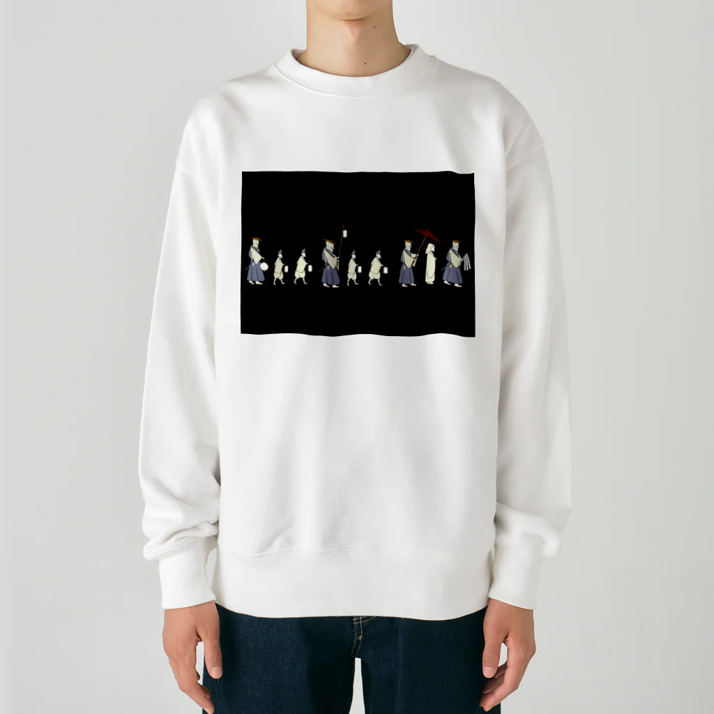 Amiの狐の嫁入り行列 Heavyweight Crew Neck Sweatshirt