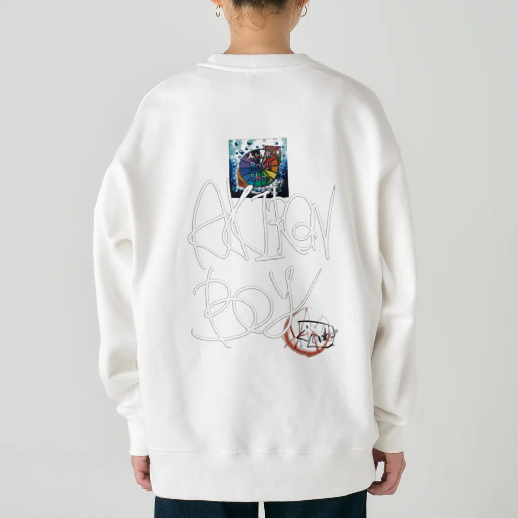 AkironBoy's_Shopのシングルゴーストライター　【Single Ghost Writer‼︎】 Heavyweight Crew Neck Sweatshirt