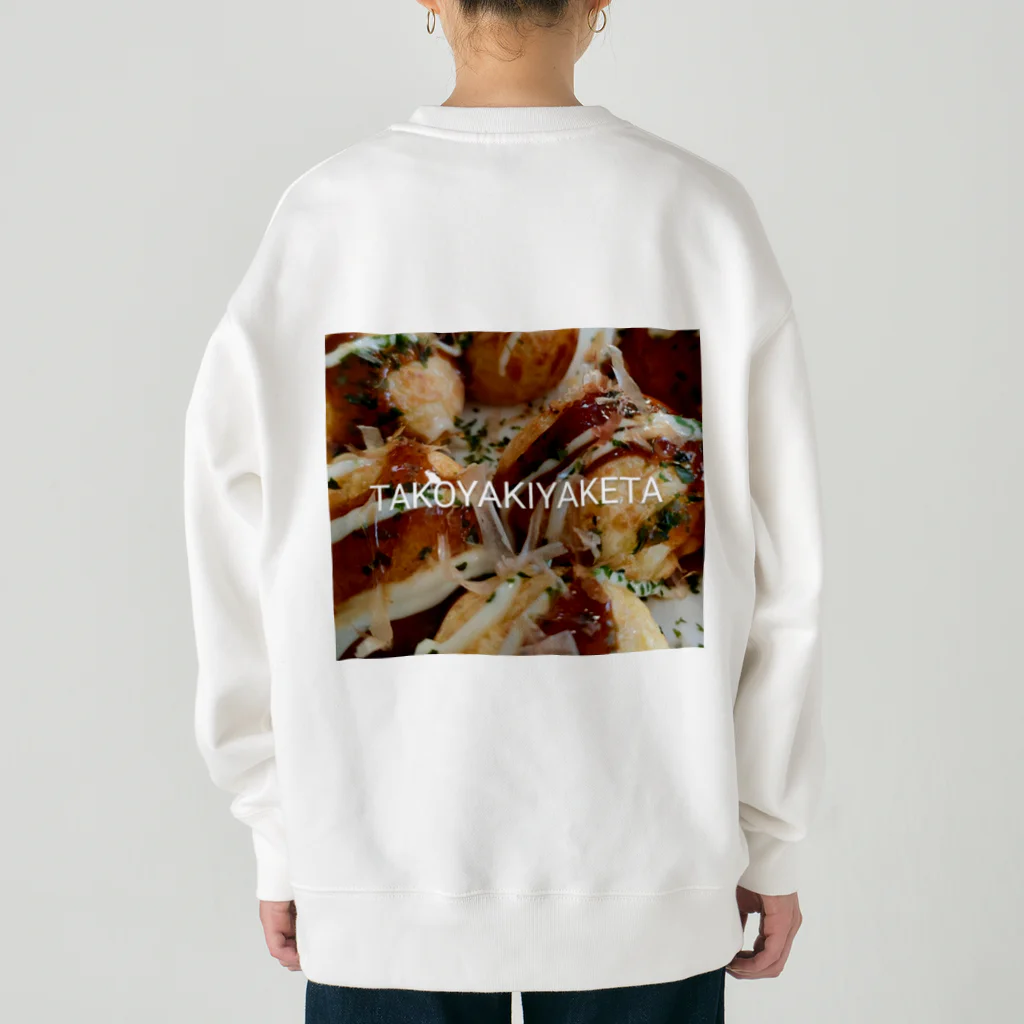 はるのおみせのタコヤキ Heavyweight Crew Neck Sweatshirt