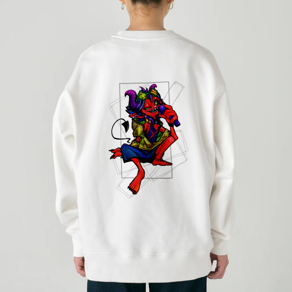 3m95. (サンメーターキューゴー)のDevil in love with Sound Heavyweight Crew Neck Sweatshirt