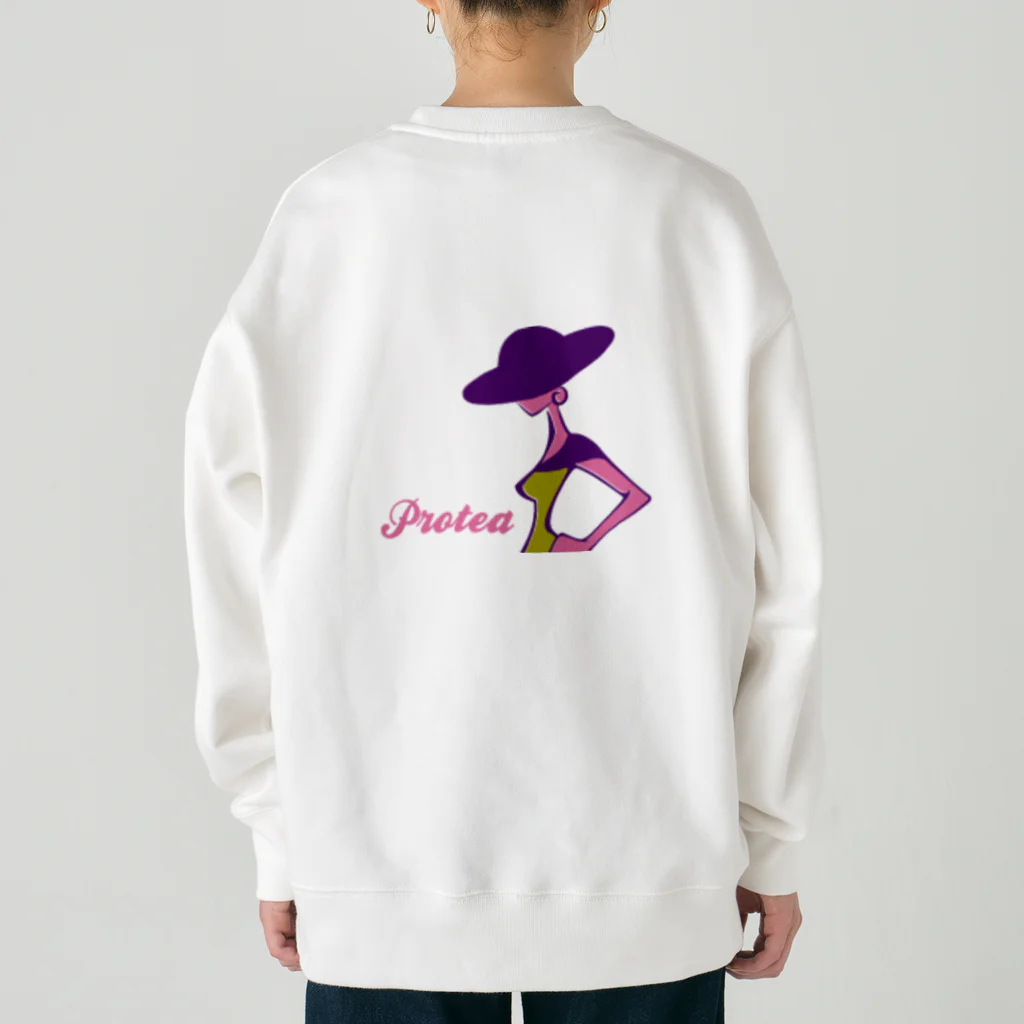 ProteaのMs.quaker hat Heavyweight Crew Neck Sweatshirt