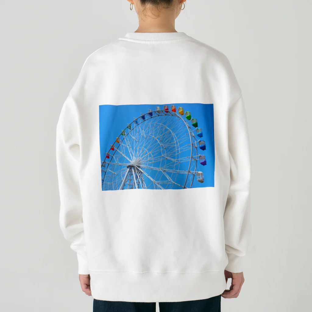 ranran-colorのカラフル観覧車！ Heavyweight Crew Neck Sweatshirt