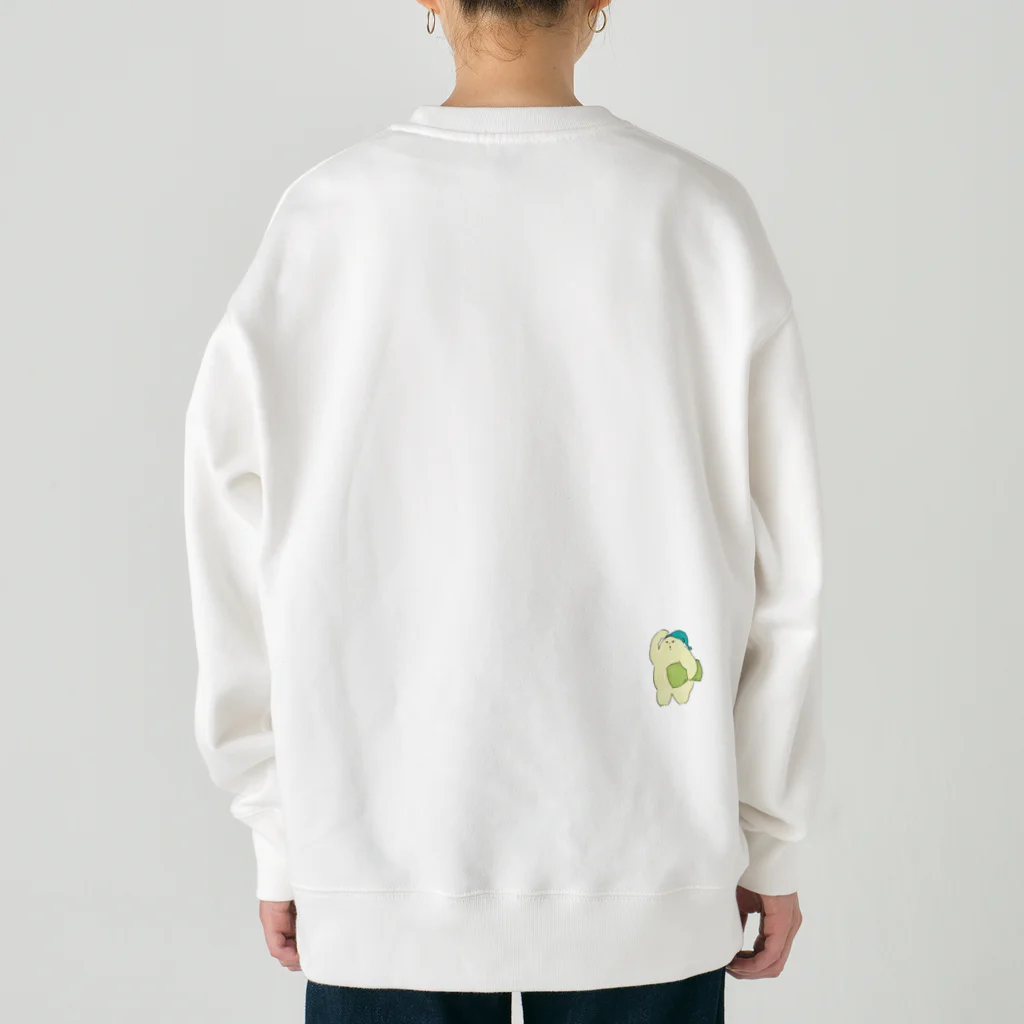 boorichanのあわてんぼうのイエティサンタ Heavyweight Crew Neck Sweatshirt