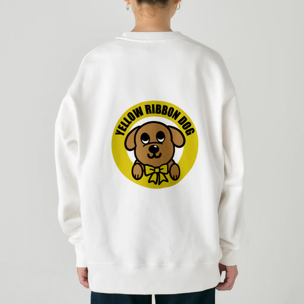 Yellow Ribbon Dog ShopのイエローリボンドッグのボンちゃんJr. Heavyweight Crew Neck Sweatshirt