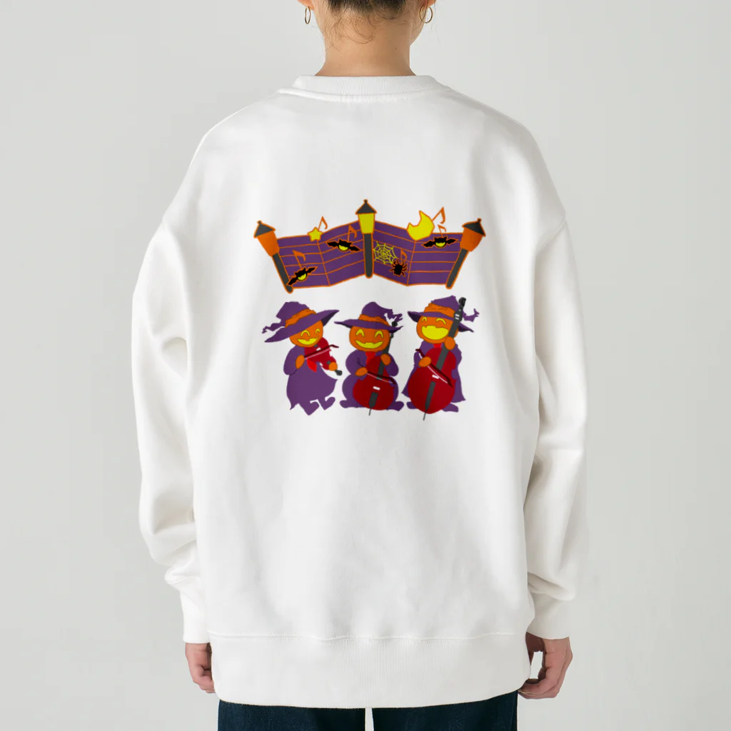 GOODS SHOP【そぞろな小窓】 SUZURI店の[バックプリント]【本番まであと何日？】 Heavyweight Crew Neck Sweatshirt