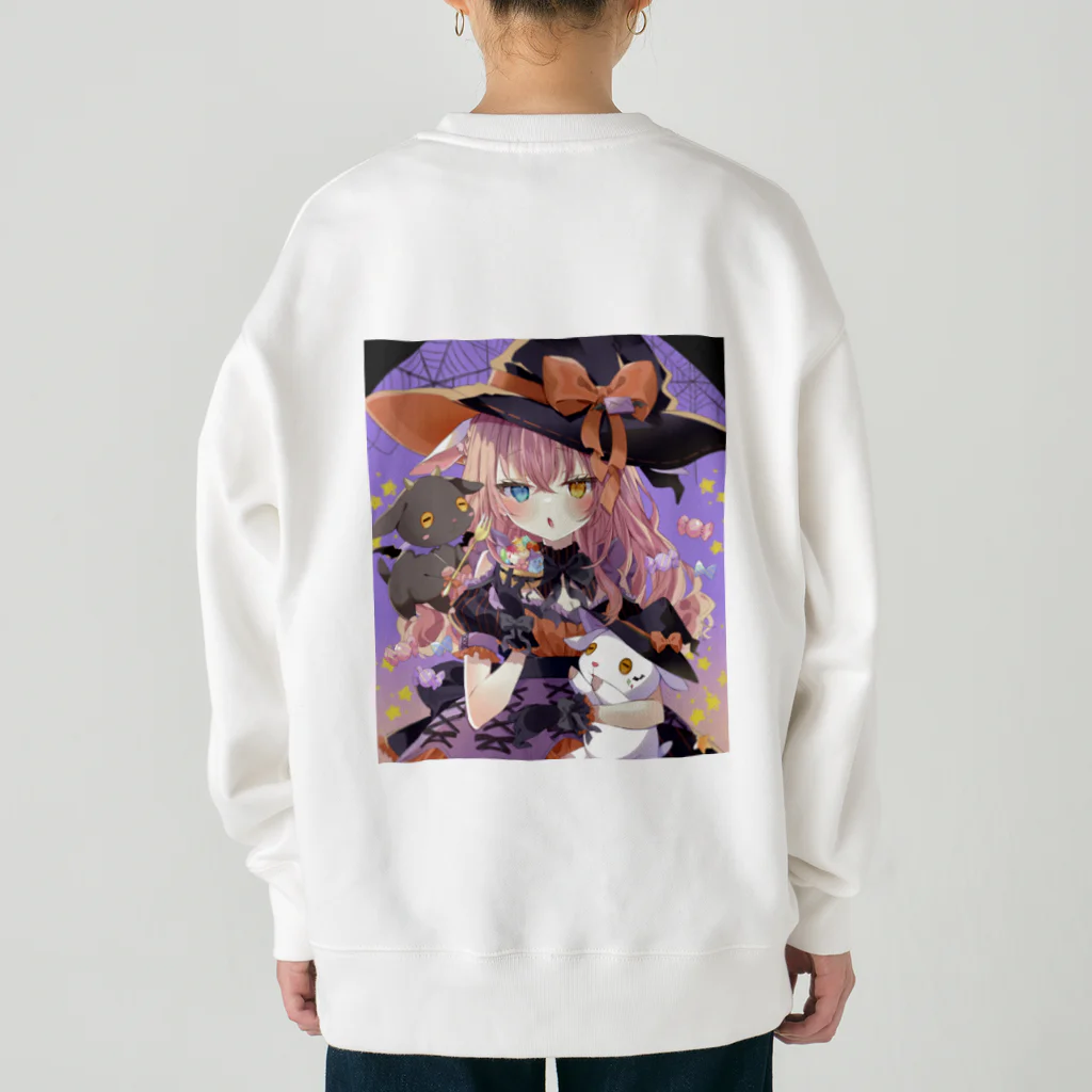 槙花つくし📮🕊の【ハロウィン】両面印刷スウェット Heavyweight Crew Neck Sweatshirt