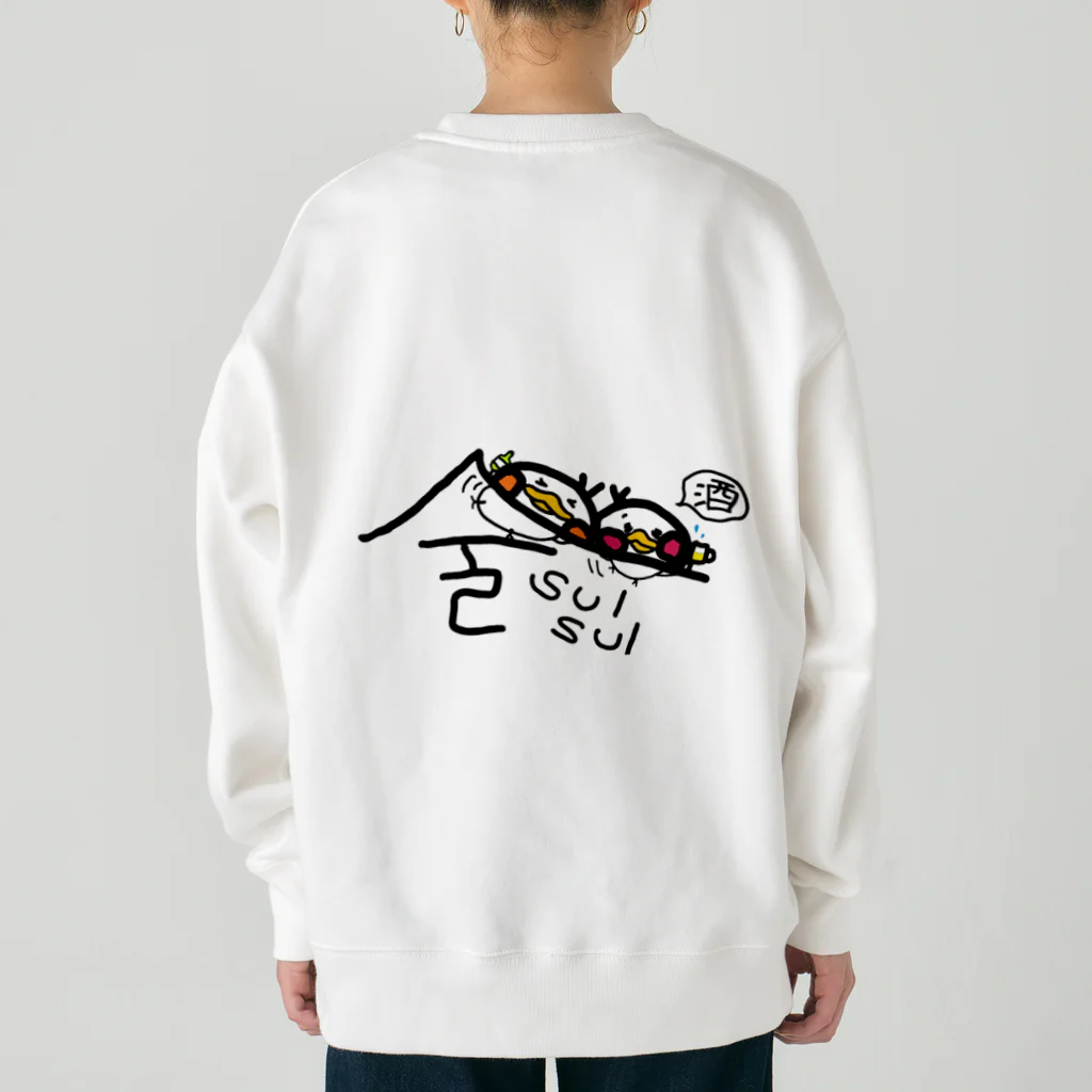 スリスリのSUL鳥 Heavyweight Crew Neck Sweatshirt