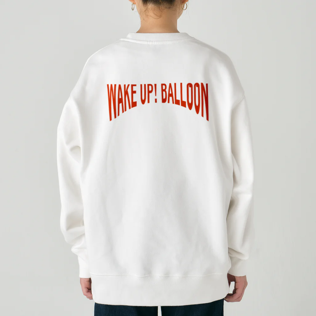 WakeUp!BalloonのRedBalloon Heavyweight Crew Neck Sweatshirt