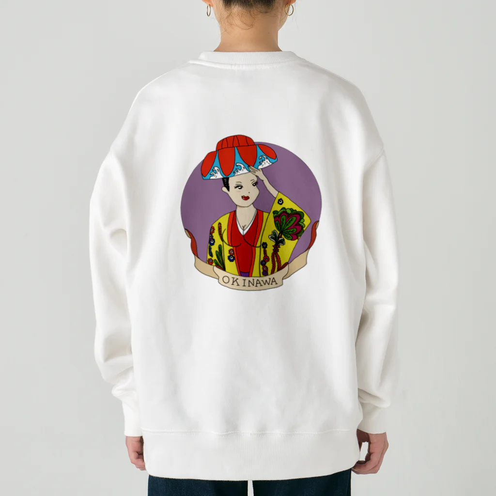 ロイヤルトサの55ショッピングのjapanese traditional okinawa カラーver Heavyweight Crew Neck Sweatshirt