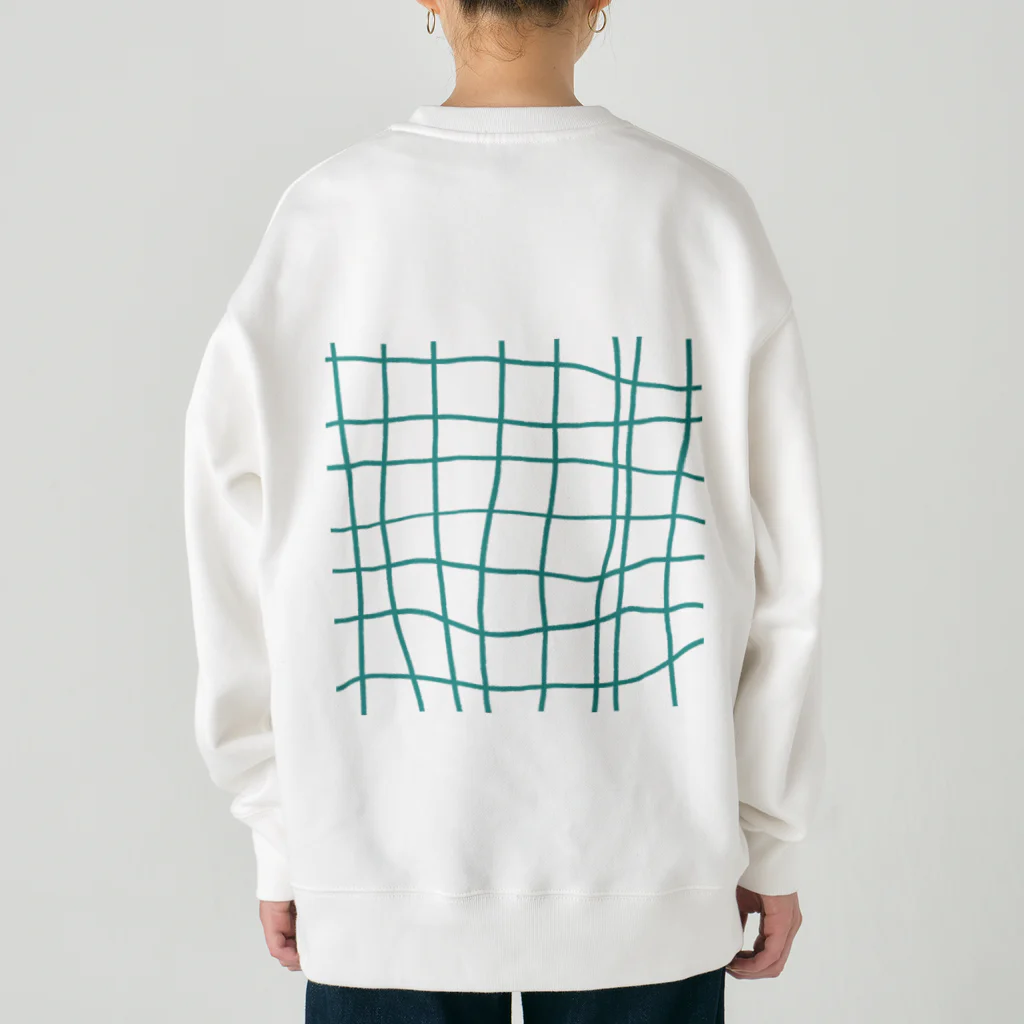 おやすみパラダイスのぐにゃグラフ Heavyweight Crew Neck Sweatshirt