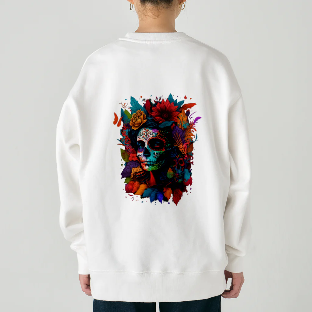 NoriNoriのDay of the Dead Heavyweight Crew Neck Sweatshirt