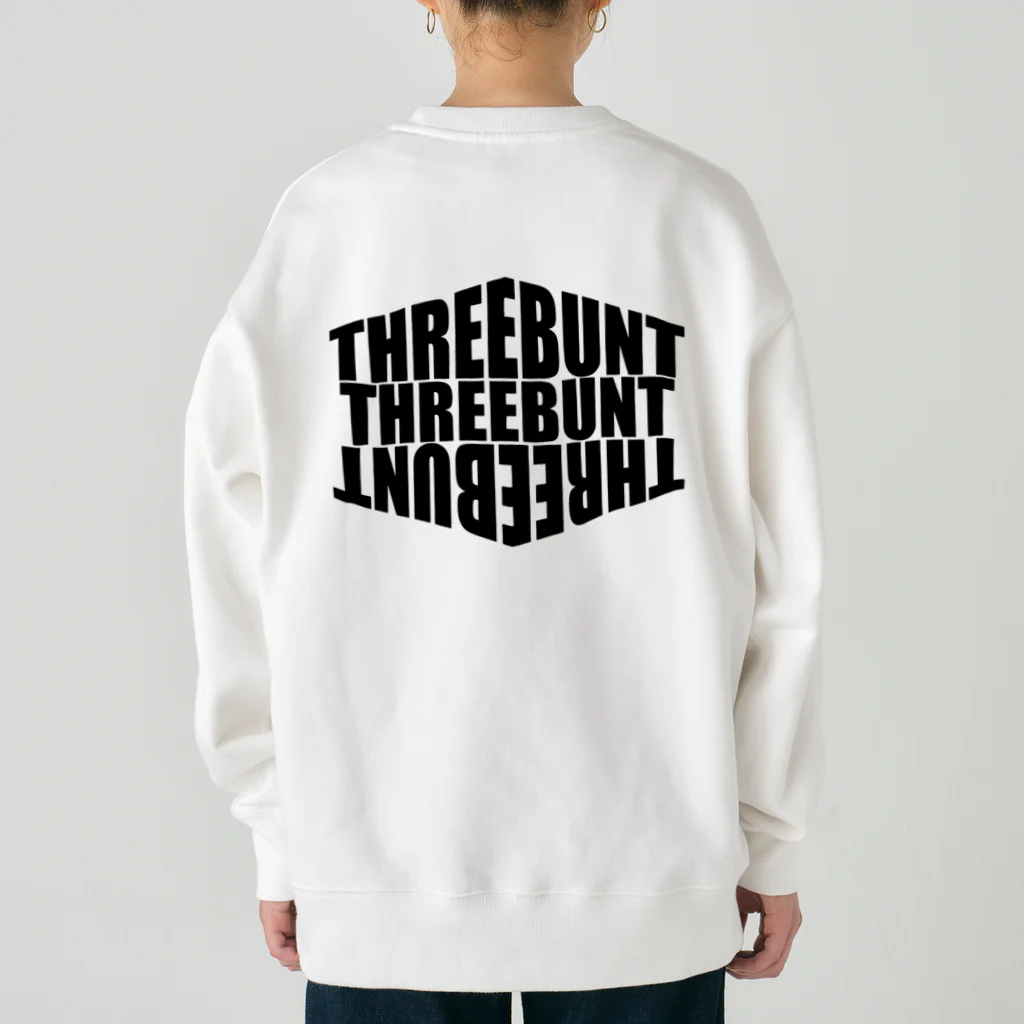 No.1632のTHREE BUNT (スリーバント） Heavyweight Crew Neck Sweatshirt