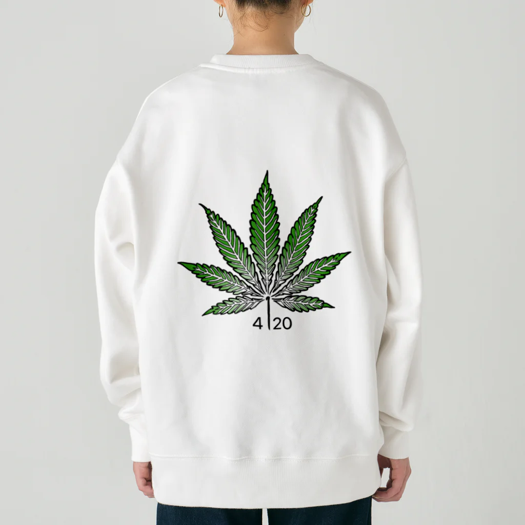 R2のmarijuana Heavyweight Crew Neck Sweatshirt