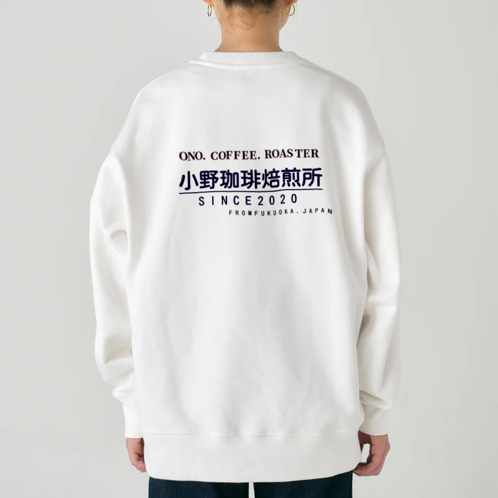 OCR小野珈琲焙煎所の小野珈琲マーク フチなしver.（標準カラー） Heavyweight Crew Neck Sweatshirt