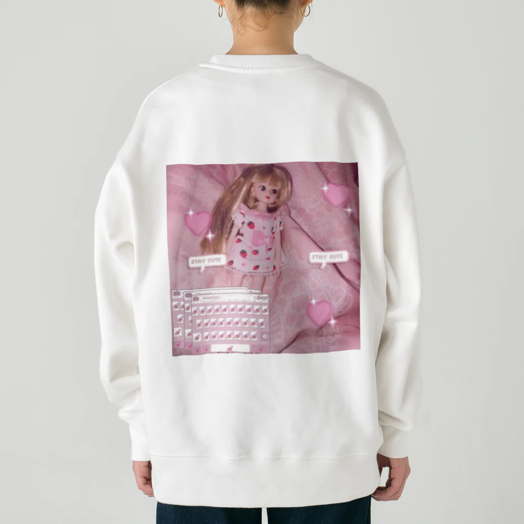 あまい♡ﾀﾋね。の甜♡ﾀﾋねたんのキミだけのぐっちゅ🍼🪽 Heavyweight Crew Neck Sweatshirt