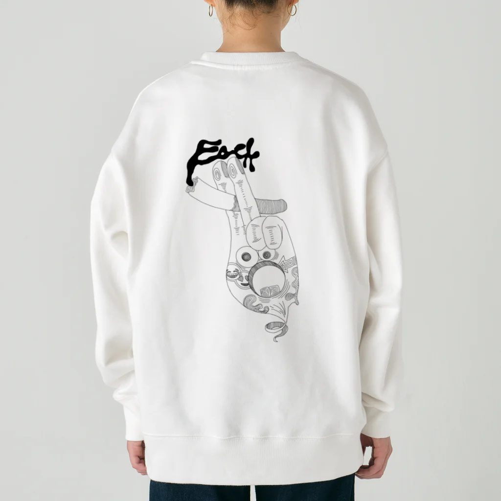 乃atoの煙草×ポップ Heavyweight Crew Neck Sweatshirt