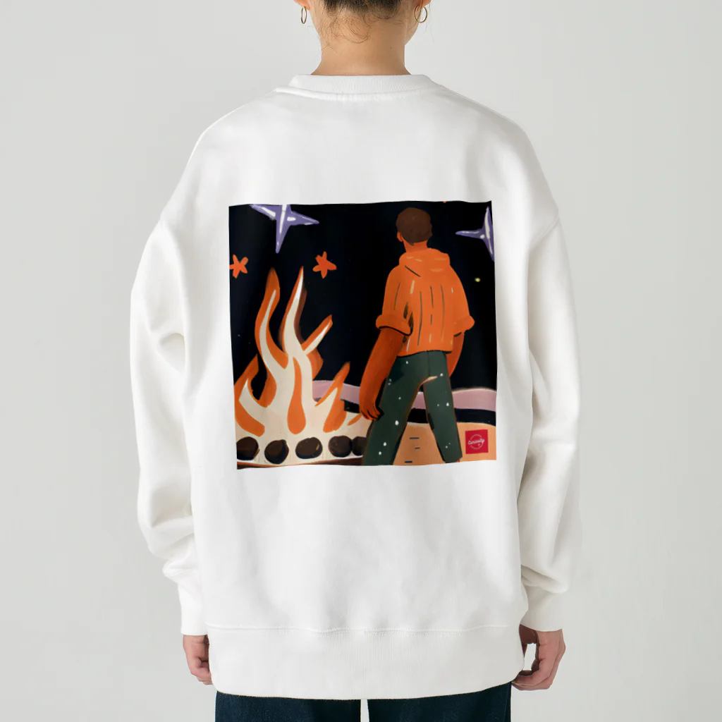 Curiosity＋のTAKIBI Heavyweight Crew Neck Sweatshirt