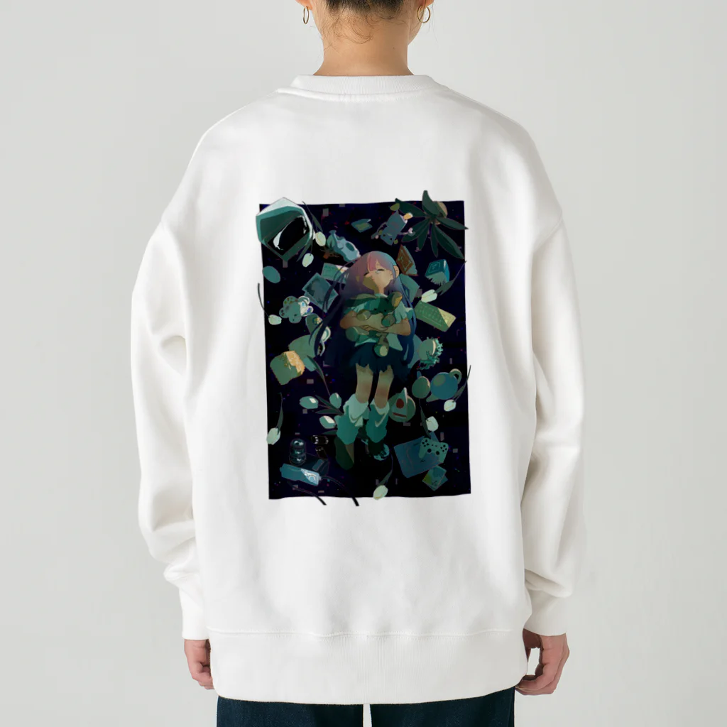 スイスイアイランドのすきなものぜんぶ Heavyweight Crew Neck Sweatshirt