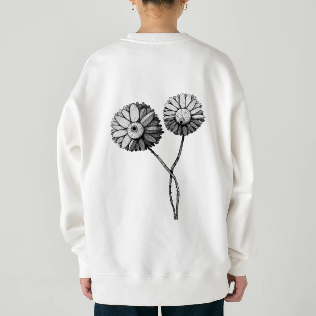 MAD SCIENTISTの戦争の花 Heavyweight Crew Neck Sweatshirt