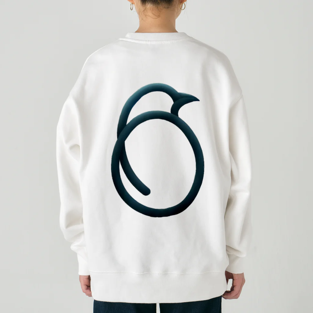 一人親方55歳FIREのスタイリッシュペンギン Heavyweight Crew Neck Sweatshirt