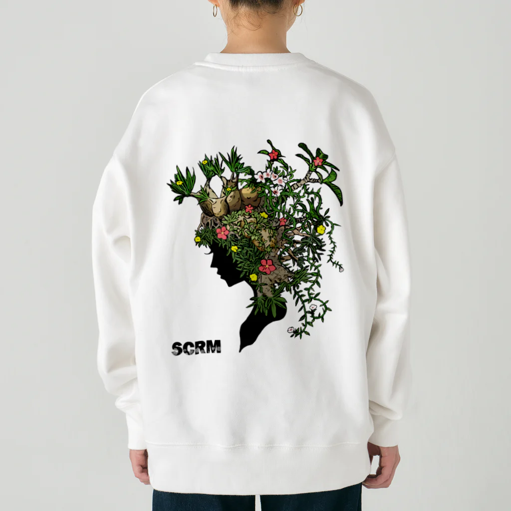 SHOCARIUMの【バックプリントver.】パキポディウム Heavyweight Crew Neck Sweatshirt