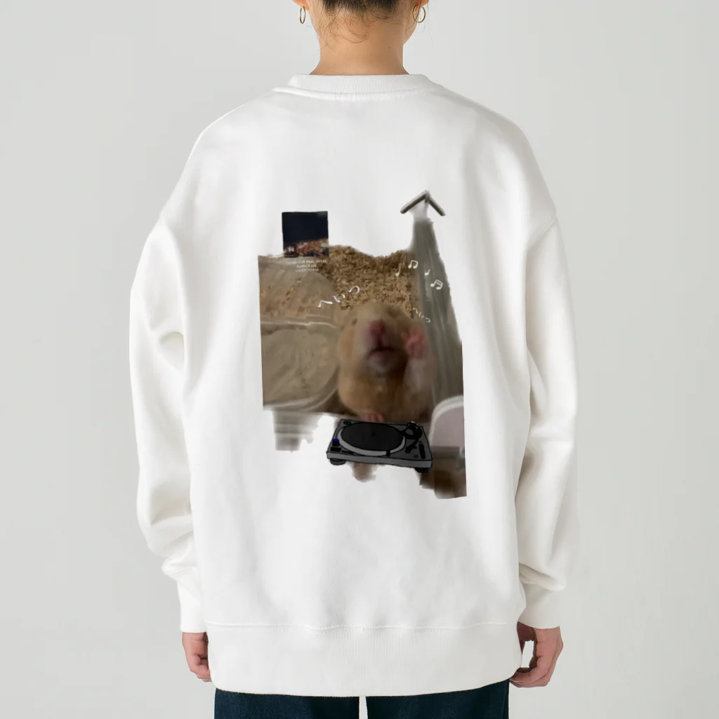 Moon on me 🪐🧬のぷりとにーちゃん Heavyweight Crew Neck Sweatshirt