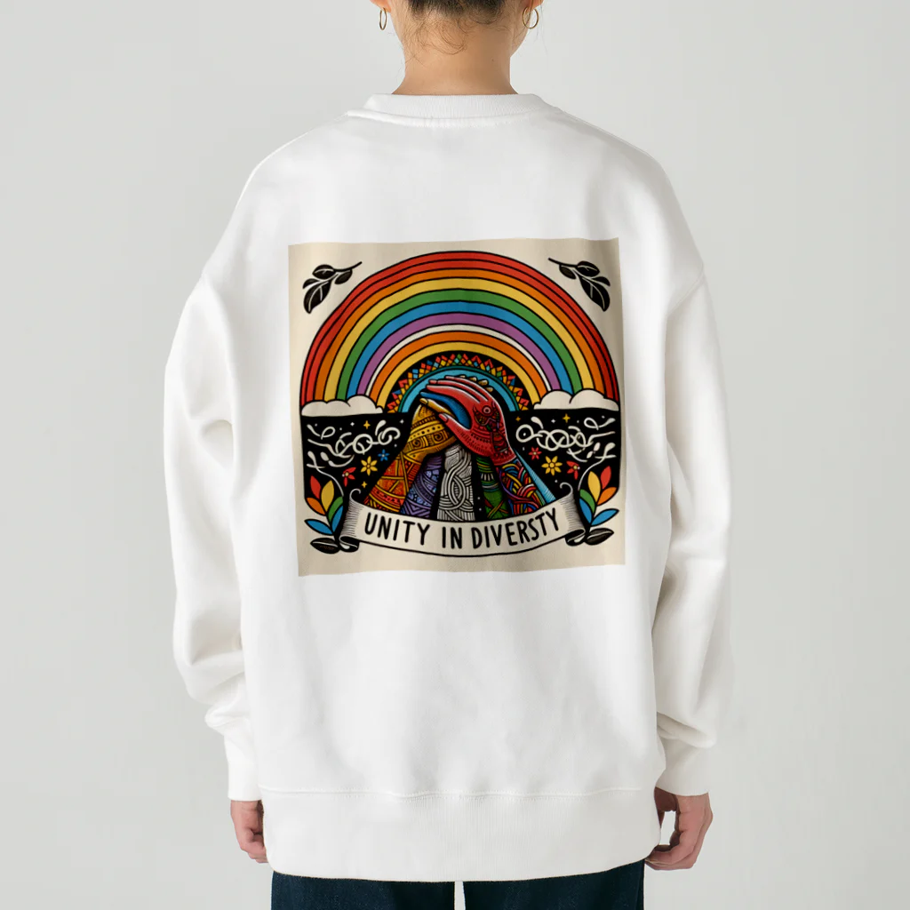 まさききさまのLGBT多様性 Heavyweight Crew Neck Sweatshirt