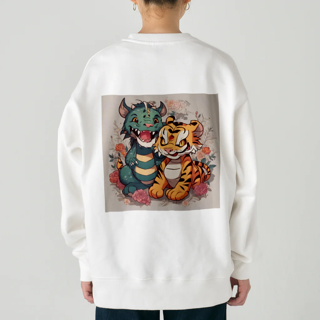 enryuu'sCLUBのPrettywithタイガー＆ドラゴン Heavyweight Crew Neck Sweatshirt