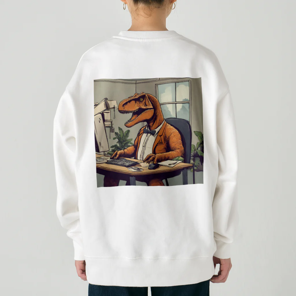 kenshopの働く恐竜 Heavyweight Crew Neck Sweatshirt