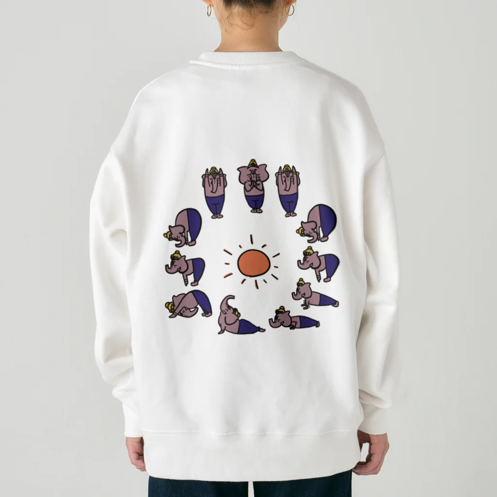 kuuleiのganesha × sunsultation Heavyweight Crew Neck Sweatshirt