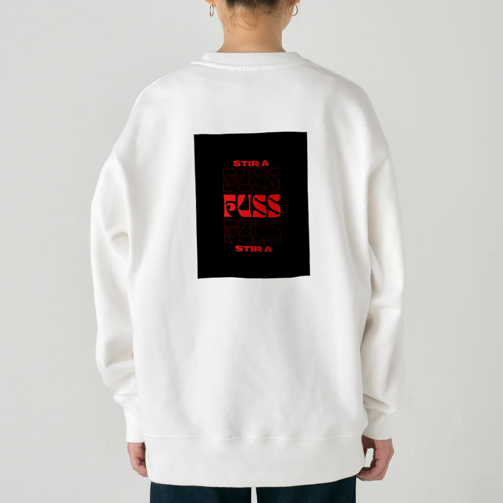 レモングラスのSTIR A FUSS 騒動 Heavyweight Crew Neck Sweatshirt