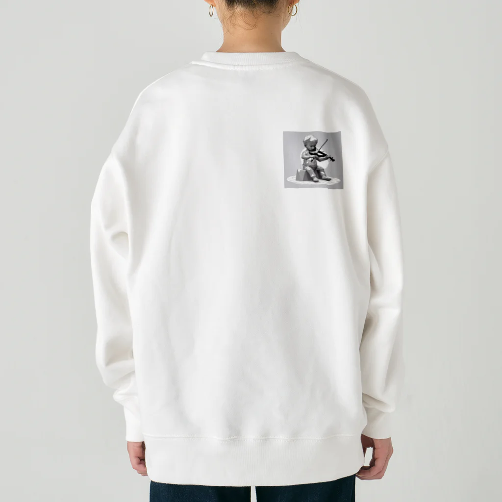 bazy.bazyのヴァイオリニストベイビー Heavyweight Crew Neck Sweatshirt