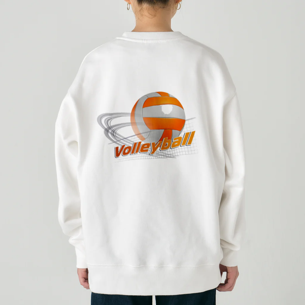 【volleyball online】の一球入魂！ Heavyweight Crew Neck Sweatshirt