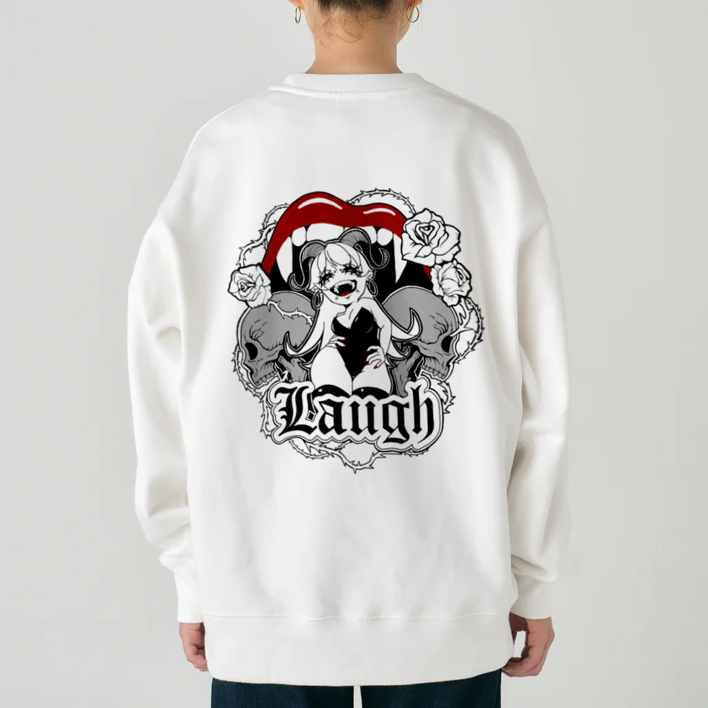 YuumiのLaugh Heavyweight Crew Neck Sweatshirt