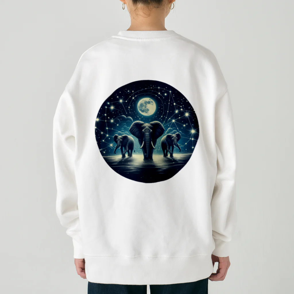 FUMYのNight  Elephant Symphonic Heavyweight Crew Neck Sweatshirt