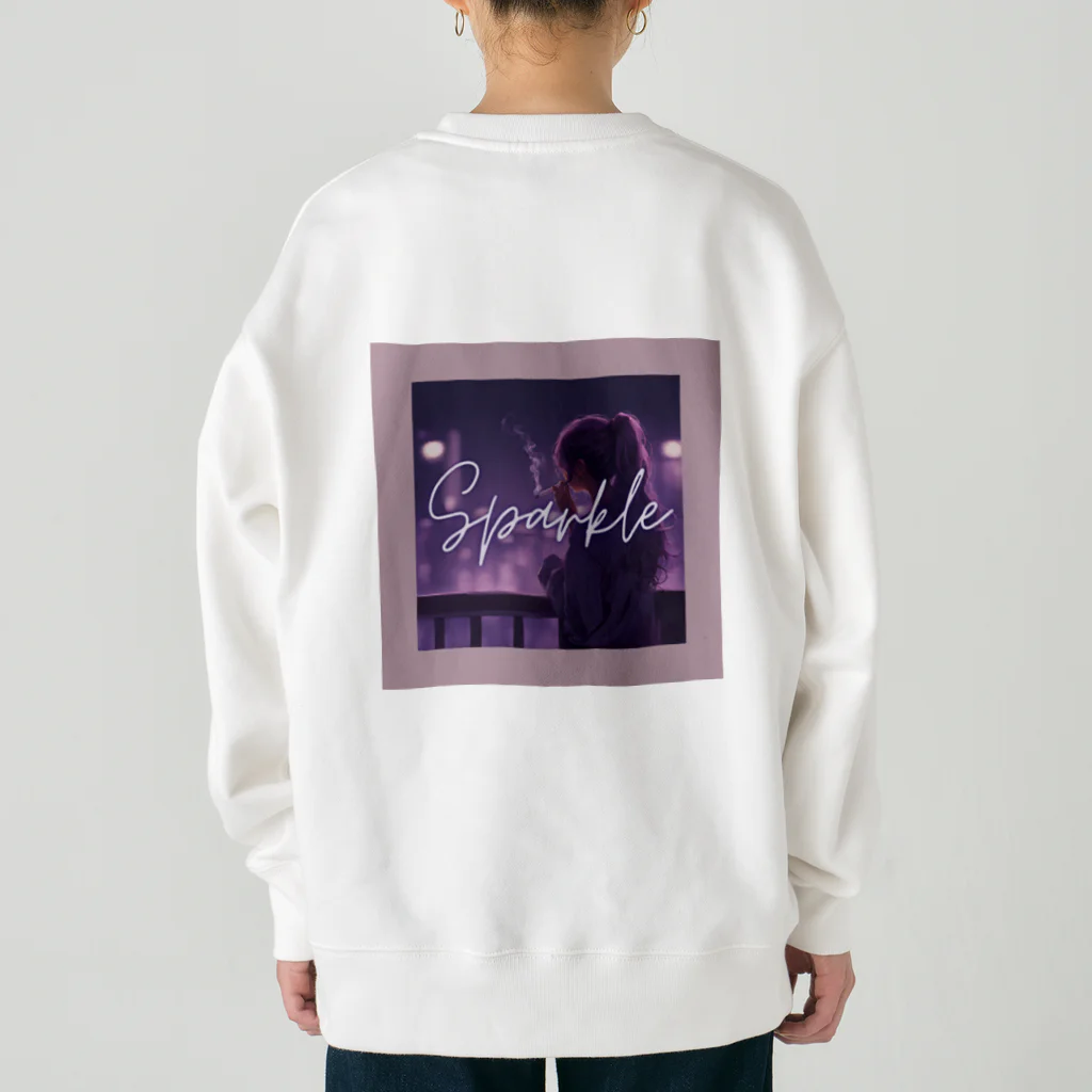 sparkleの80’ｓ sparkle  Heavyweight Crew Neck Sweatshirt