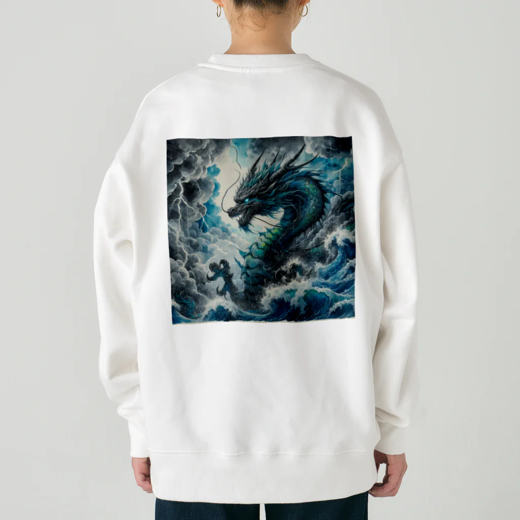 gariz0のCool dragon Heavyweight Crew Neck Sweatshirt