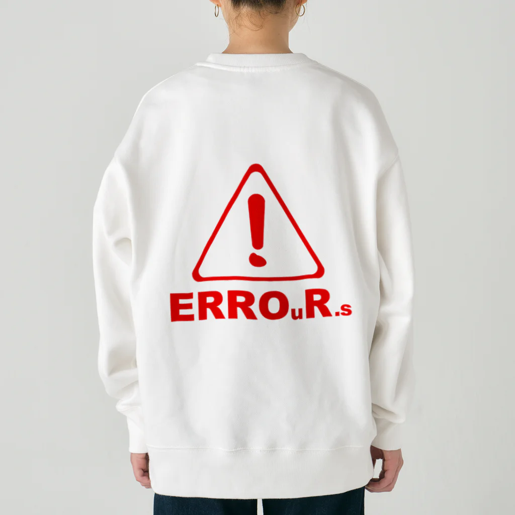 Our.s SUZURI店のERROuR.s Heavyweight Crew Neck Sweatshirt