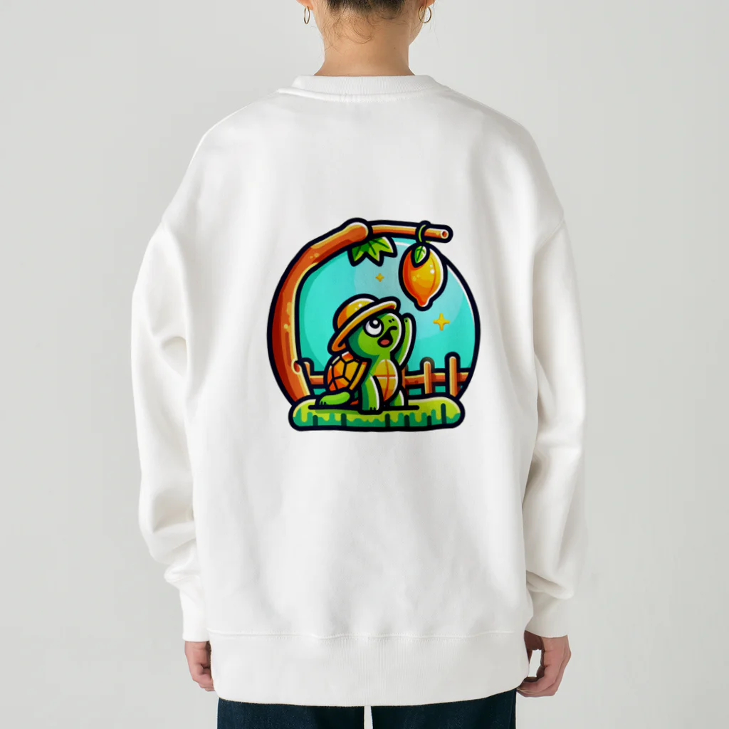 Bumps Design Collectionのパパイヤとかめたろう Heavyweight Crew Neck Sweatshirt