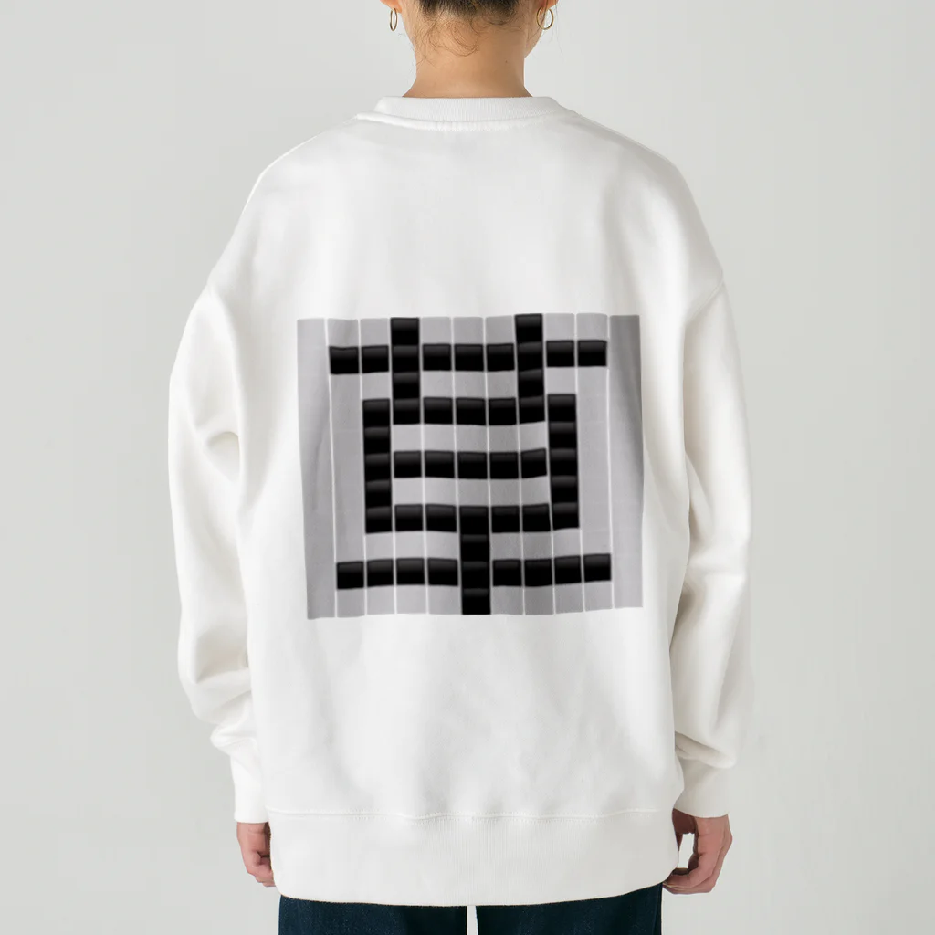 Teatime ティータイムの草　草生える文字 Heavyweight Crew Neck Sweatshirt