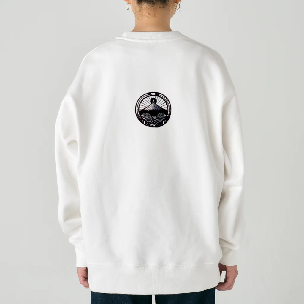 「動物ミリ屋」の笑福 Heavyweight Crew Neck Sweatshirt