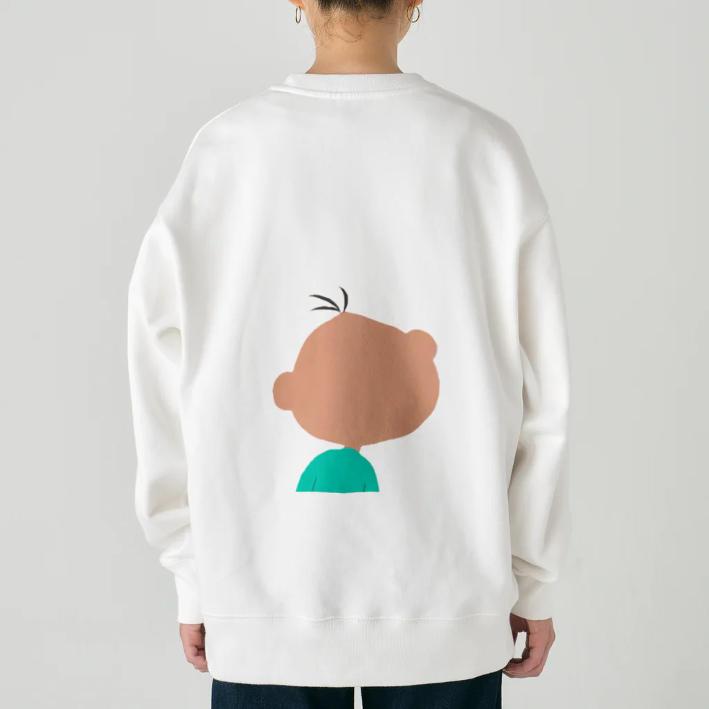 ザ☆めんまのお店の笑太郎（えみたろう） Heavyweight Crew Neck Sweatshirt