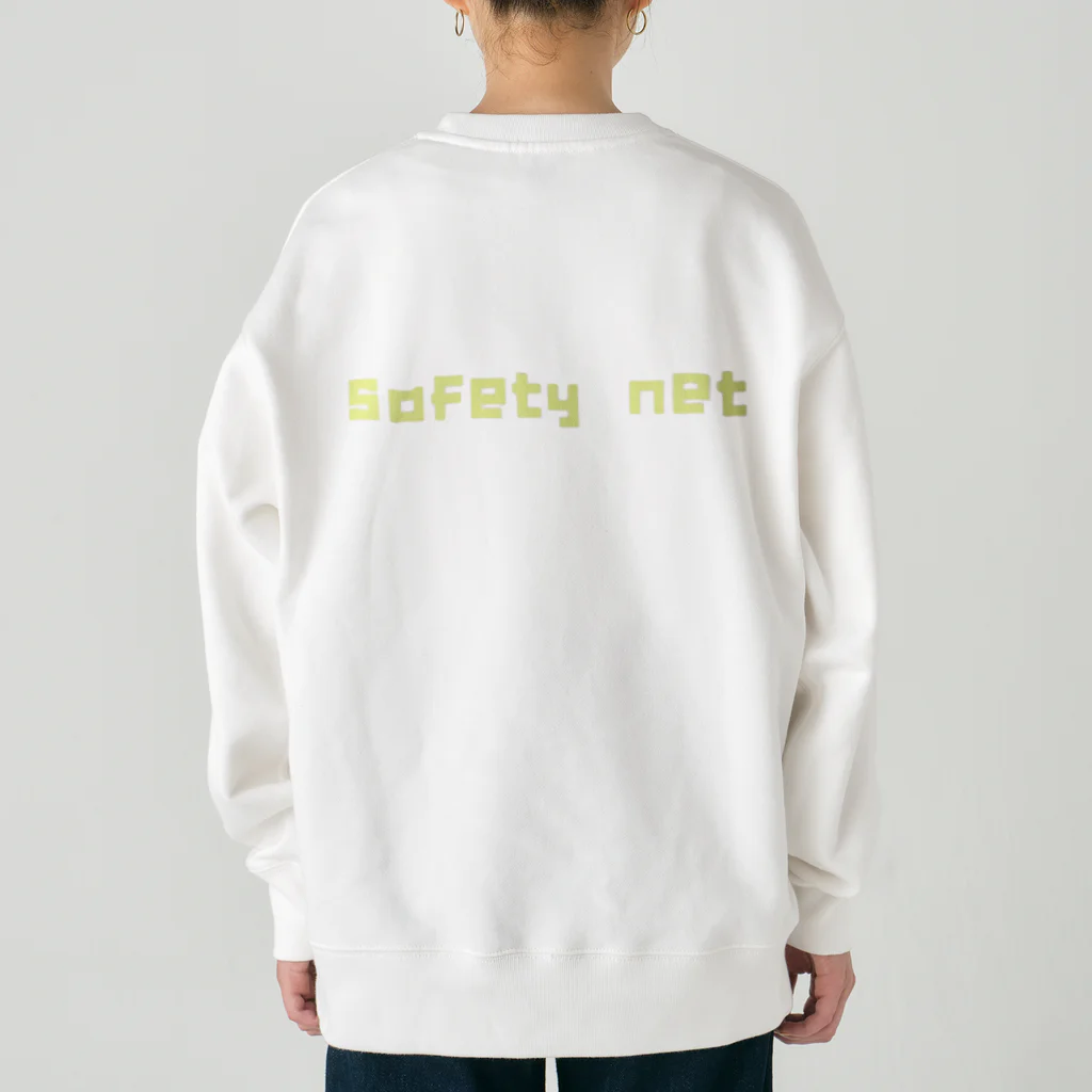 safety netのいるす Heavyweight Crew Neck Sweatshirt